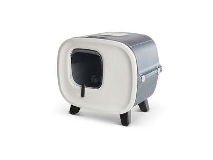 Savic Kattenbak Mira Deluxe Antraciet / Wit