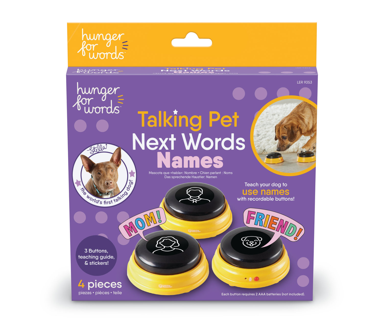 Hunger For Words Talking Pet Next Words Names