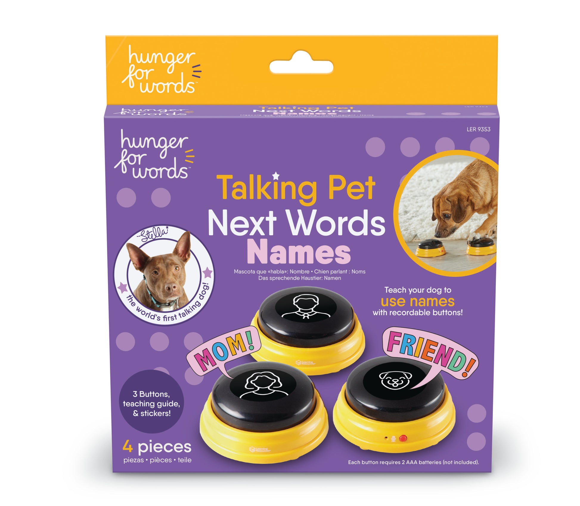 Hunger For Words Talking Pet Next Words Names