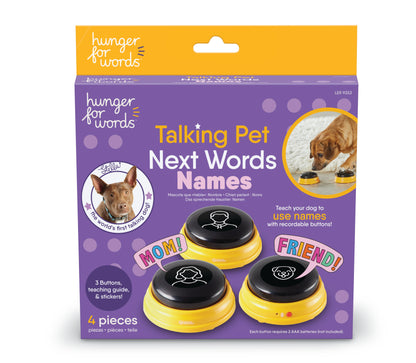 Hunger For Words Talking Pet Next Words Names