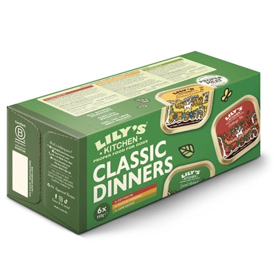Lily's Kitchen Dog Adult Classic Dinners Tray Multipack