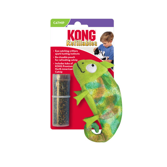 Kong Kameleon Met Catnip Hervulbaar