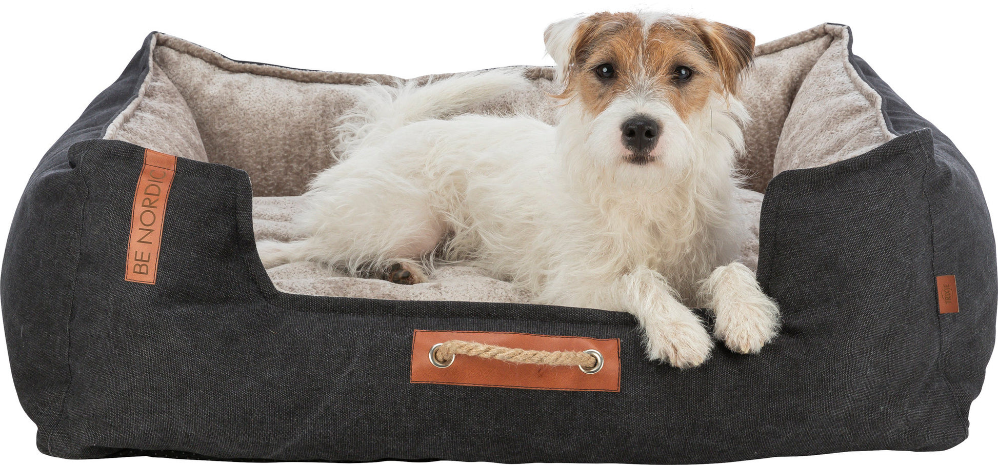 Trixie Be Nordic Hondenmand Fohr Zwart / Zand