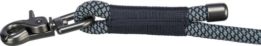 Trixie Soft Rope Hondenriem Verstelbaar Zwart / Grijs