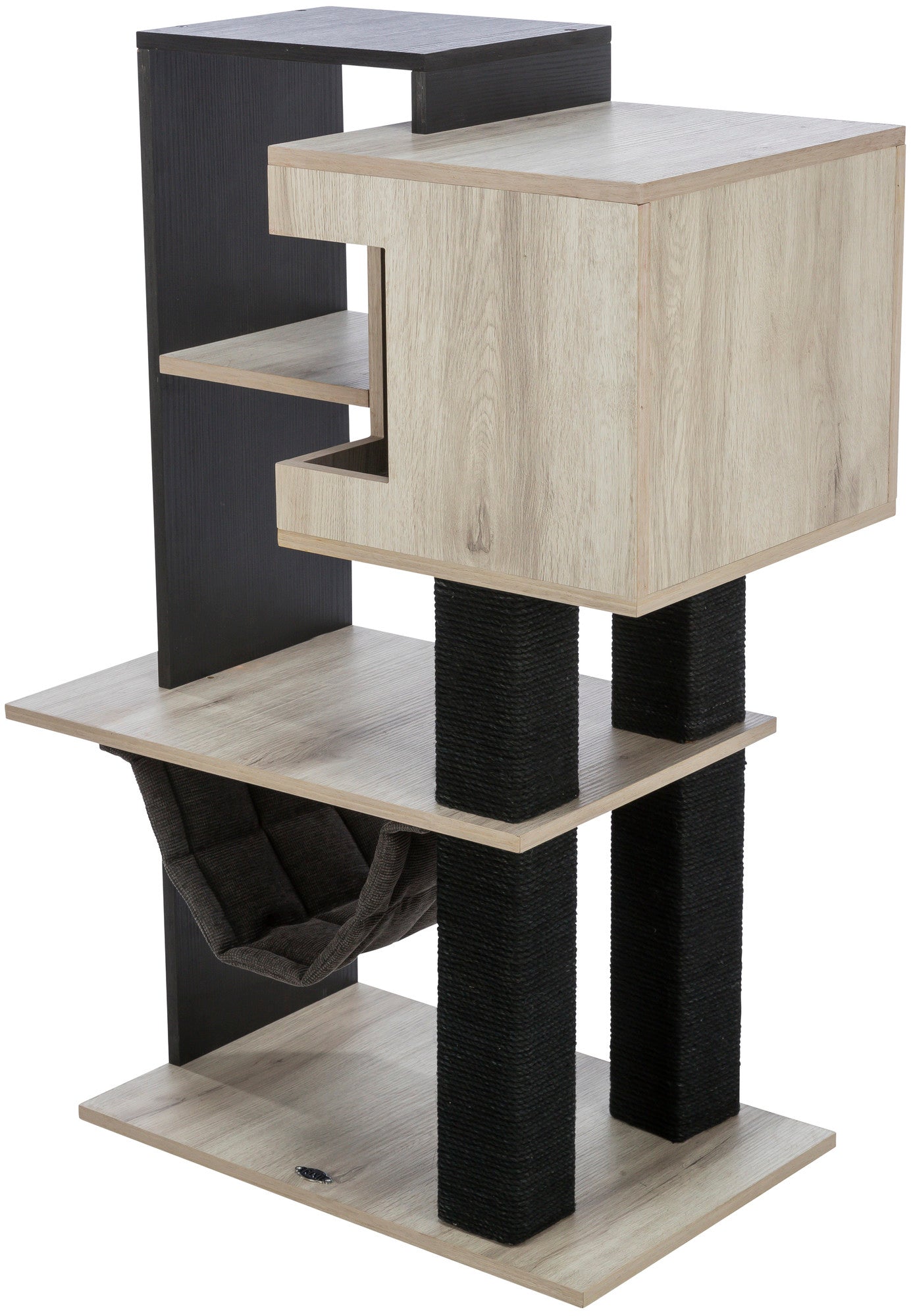 Trixie Citystyle Krabpaal Grijs / Zwart