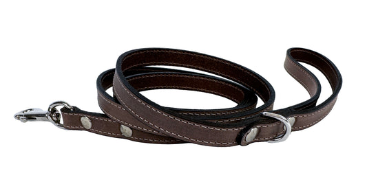 Sazzz Sa Hondenriem Fearless Vintage Leer Bruin