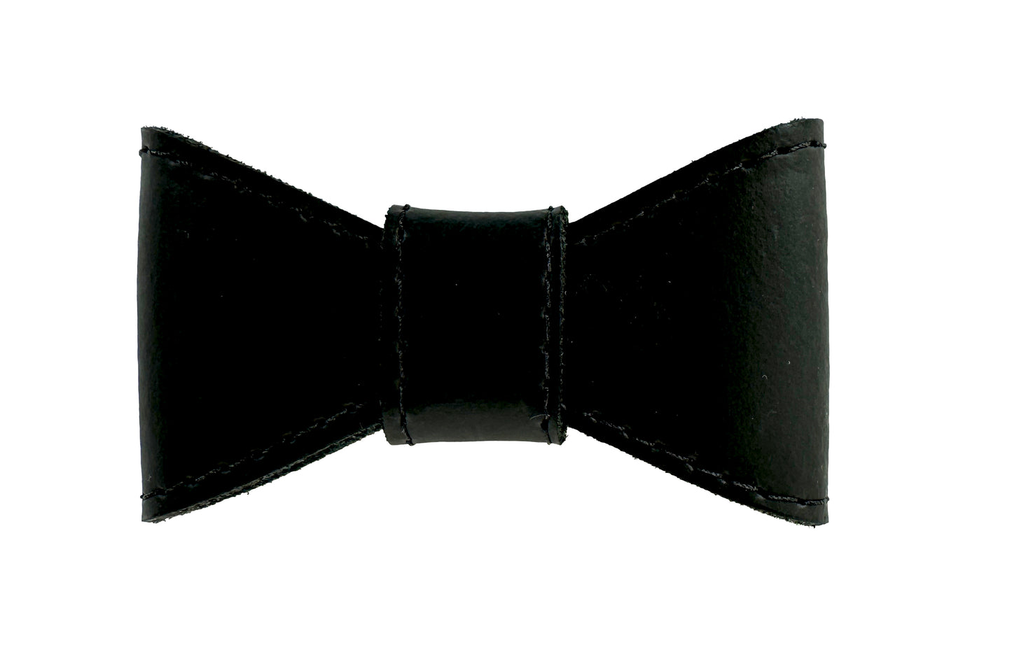 Sazzz Vlinderstrik Glamper Classic Leer Zwart