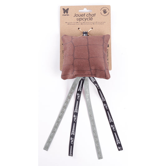 Martin Kattenspeelgoed Angeline Kruis Gerecycled Leer / Lint Assorti