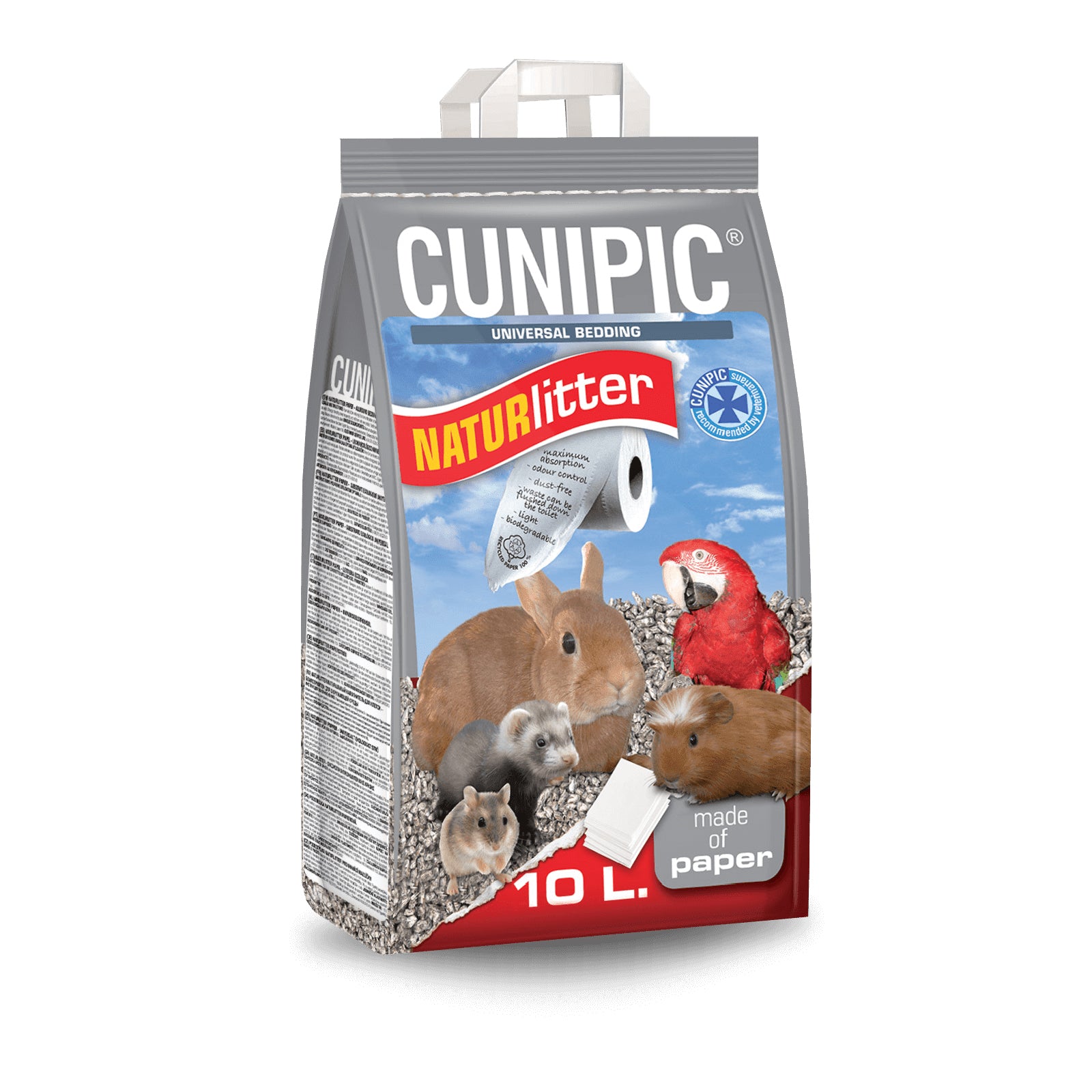 Cunipic Naturlitter Papier Bodembedekking