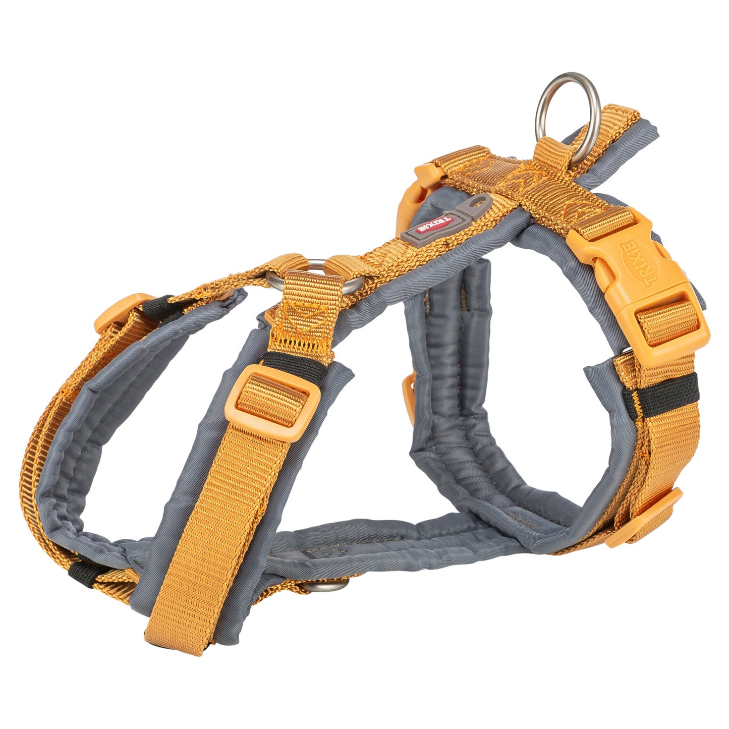 Trixie Hondentuig Premium Trekking Curry Geel / Grafiet Grijs