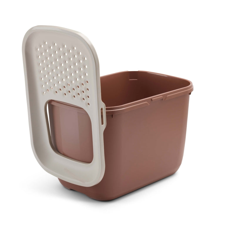 Savic Kattenbak Hop In Champagne Roze / Terracotta