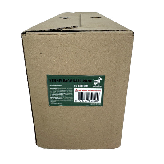 Freds Kennelpack Pate Rund