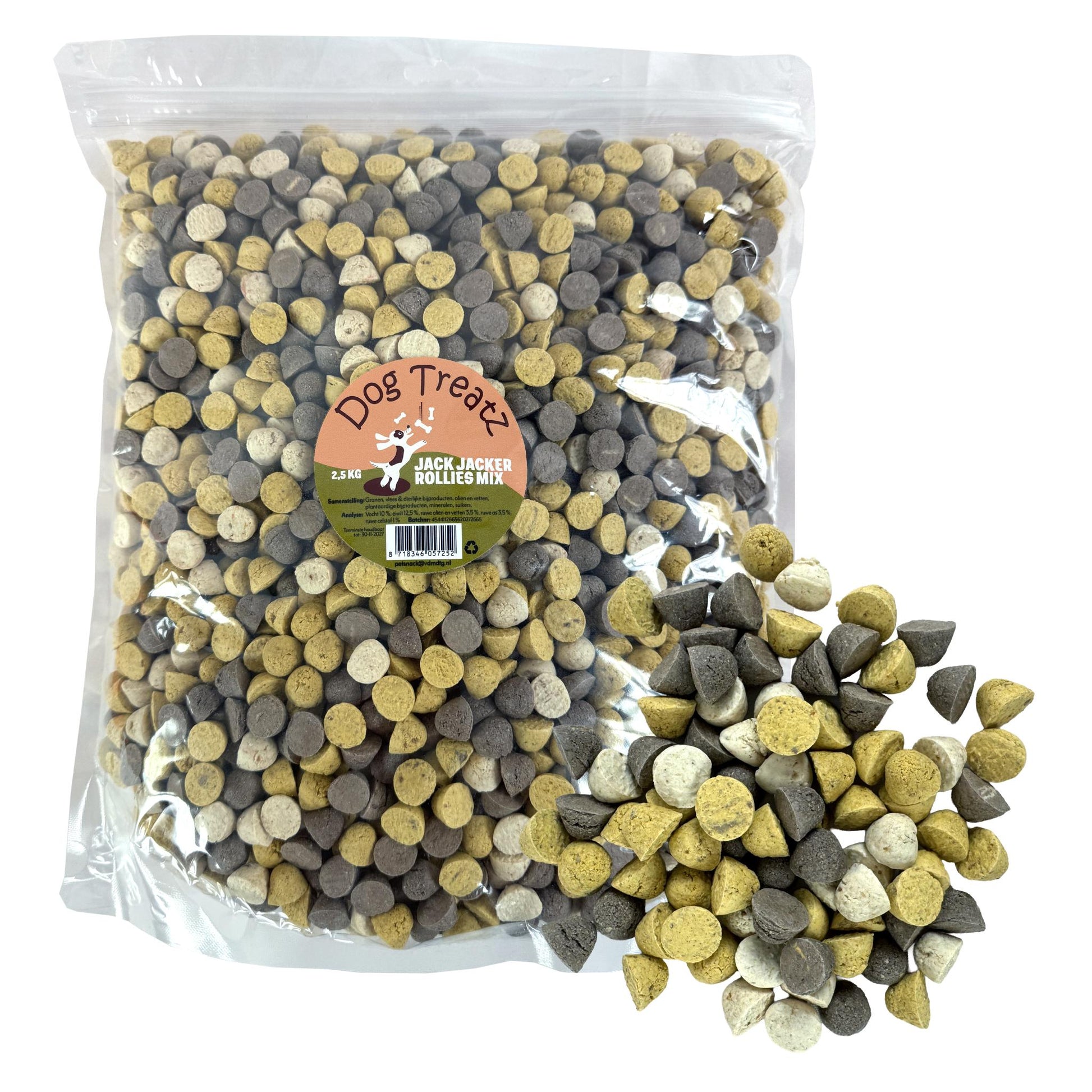 Dog Treatz Jack Jacker Rollies Mix