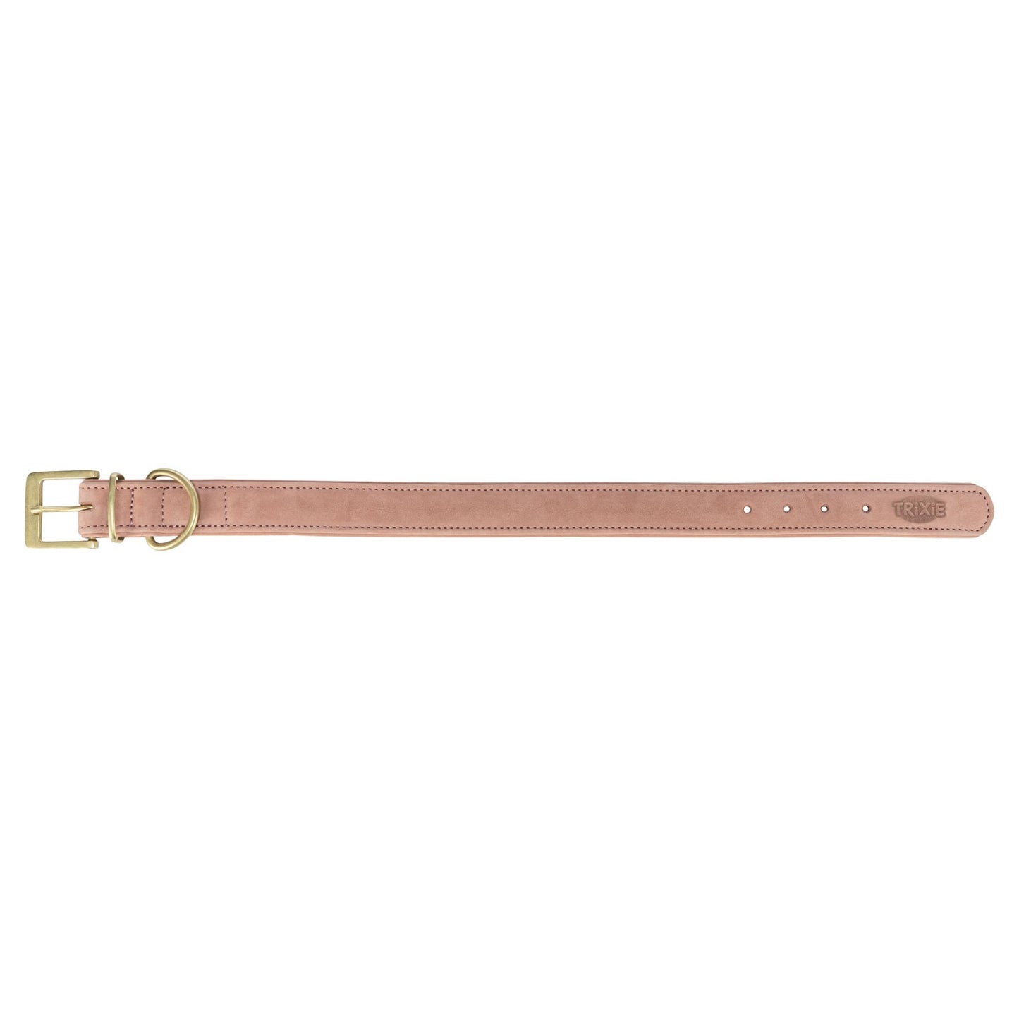 Trixie Halsband Hond Pure Leer Roze