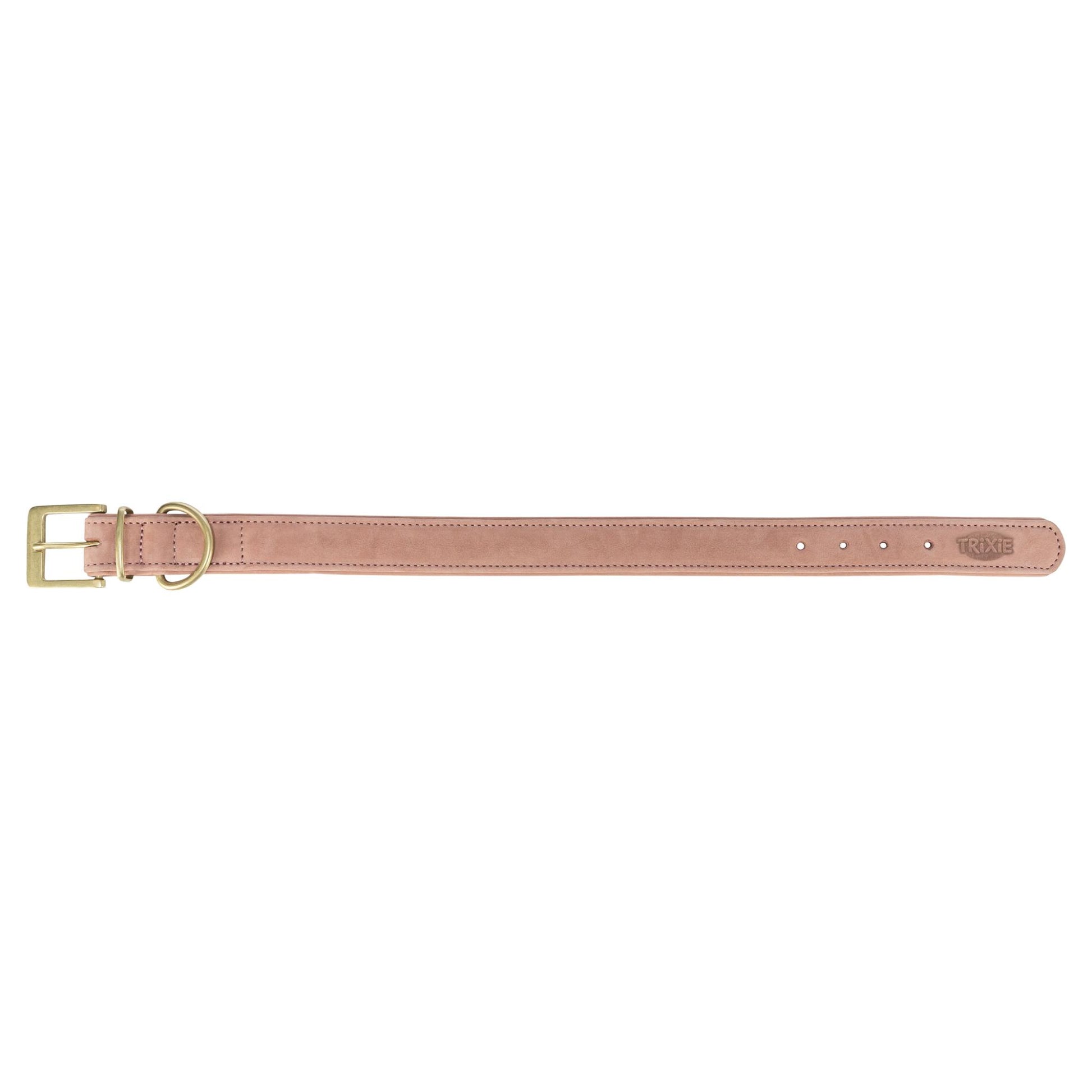 Trixie Halsband Hond Pure Leer Roze