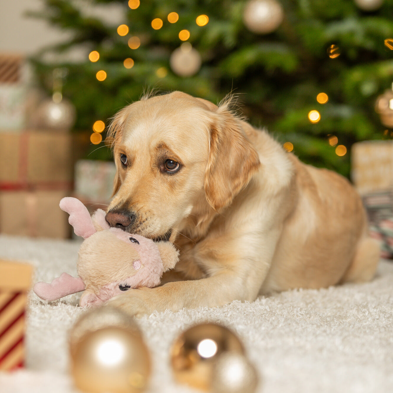 Trixie Xmas Rendier Met Geluid Pluche