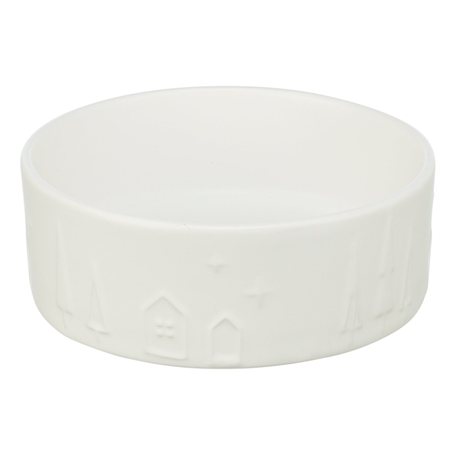 Trixie Xmas Voerbak Hond Keramiek Wit