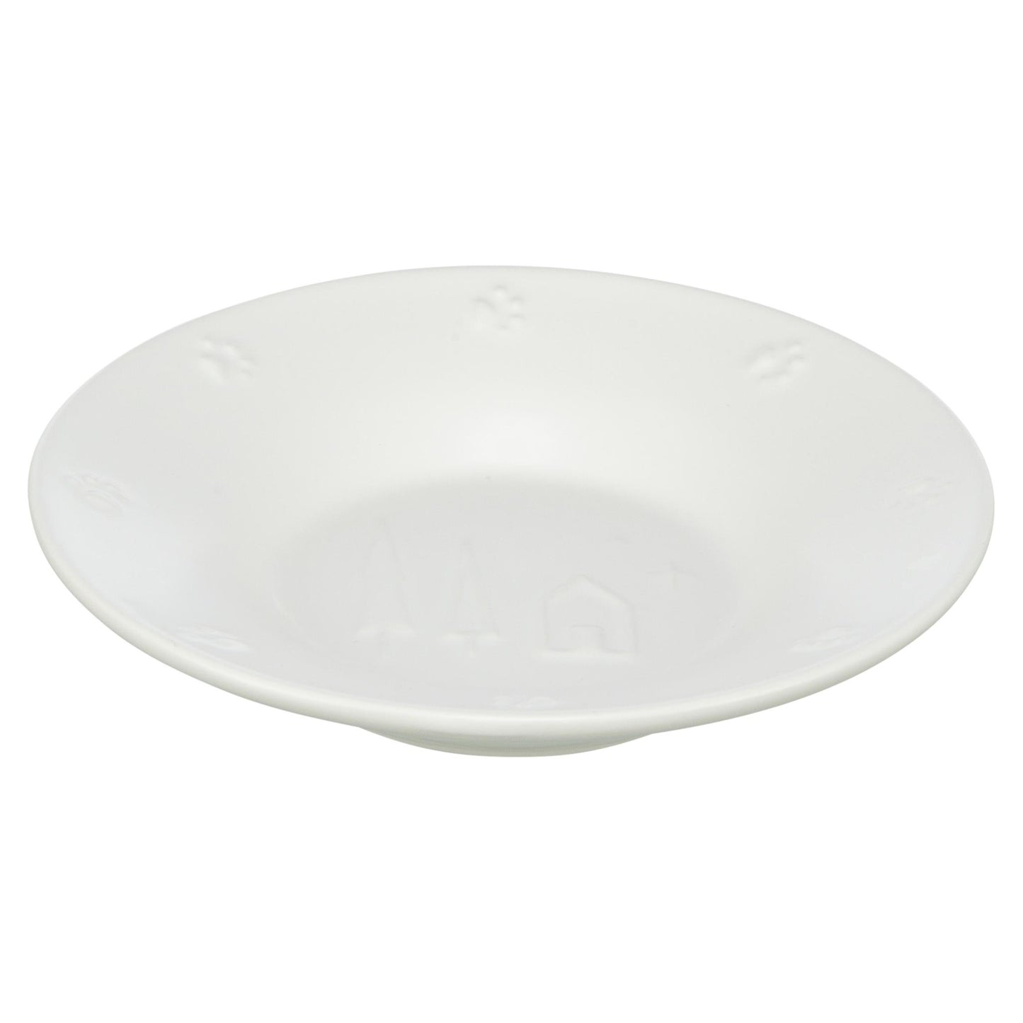 Trixie Xmas Voerbak Kat Keramiek Wit