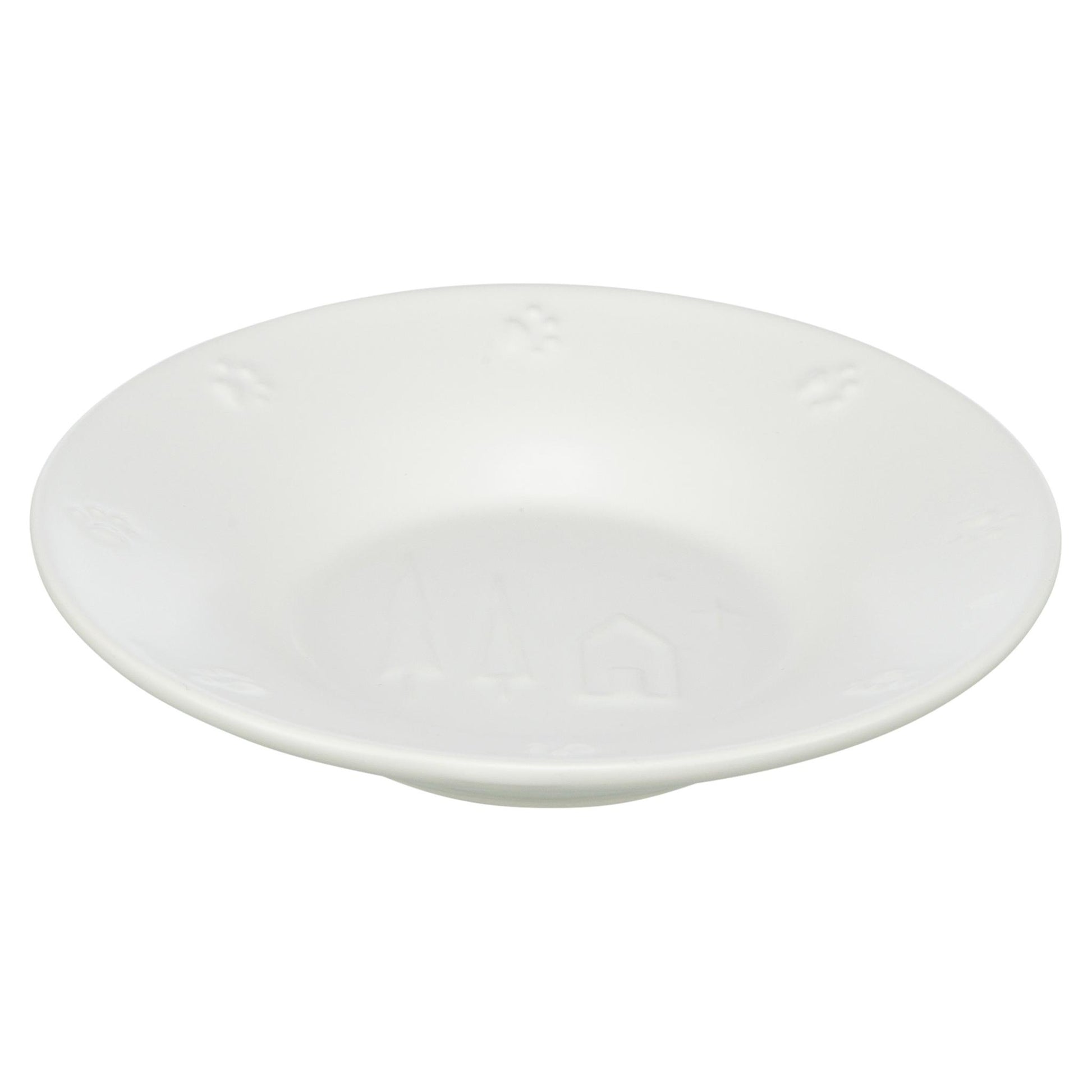 Trixie Xmas Voerbak Kat Keramiek Wit