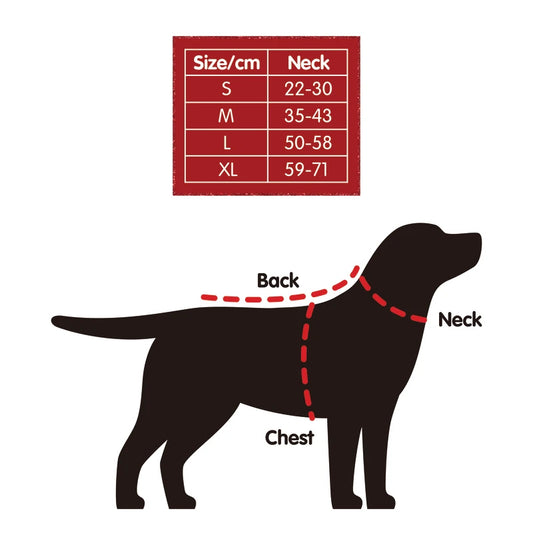 Plenty Gifts Kerst Sjaal Santa's Favorite Dog Rood