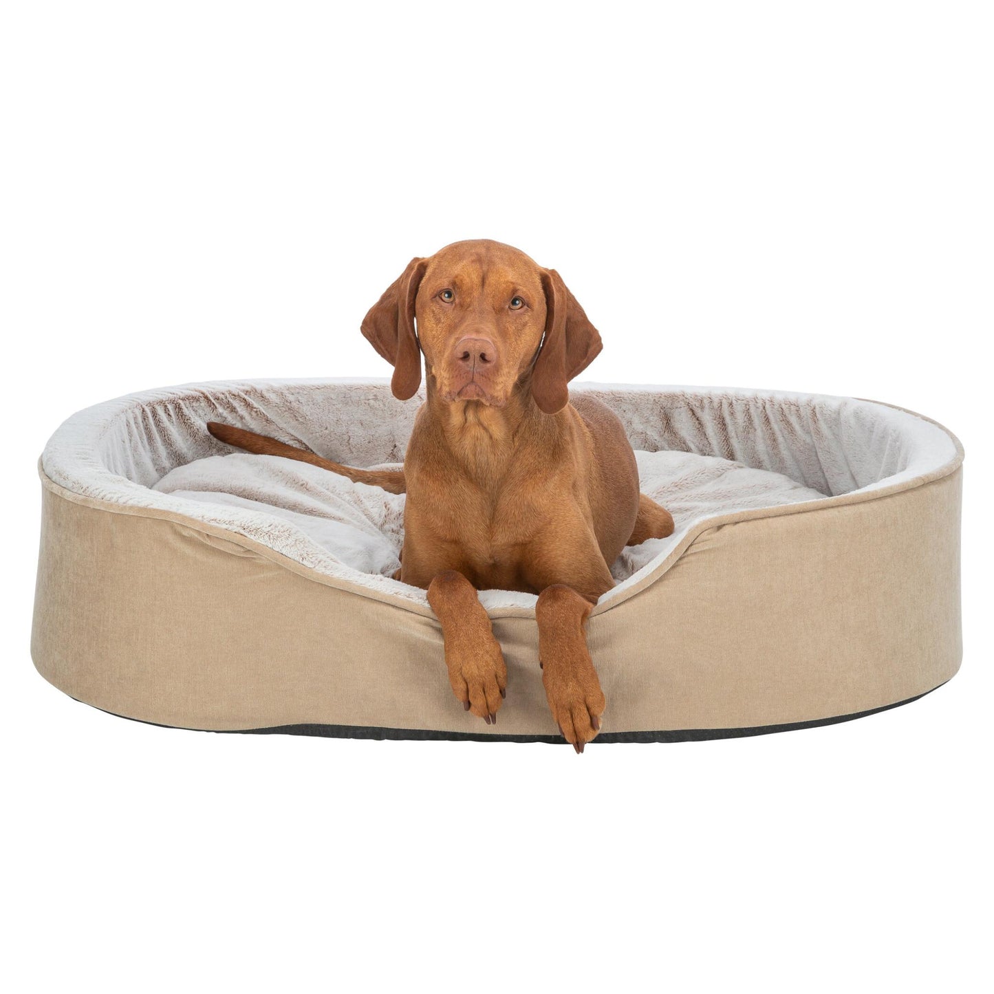 Trixie Vital Hondenmand Lino Soft Ovaal Beige / Creme