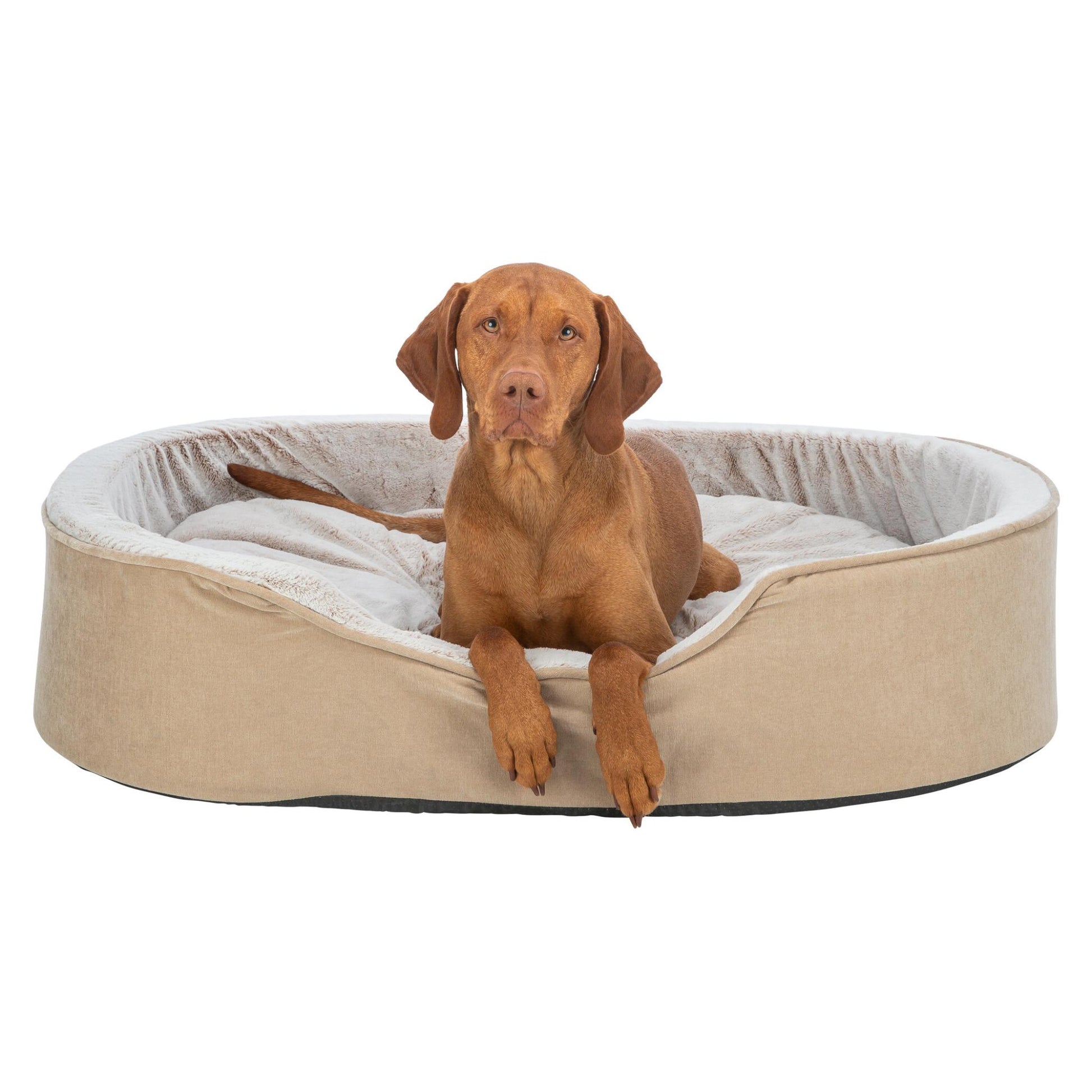 Trixie Vital Hondenmand Lino Soft Ovaal Beige / Creme