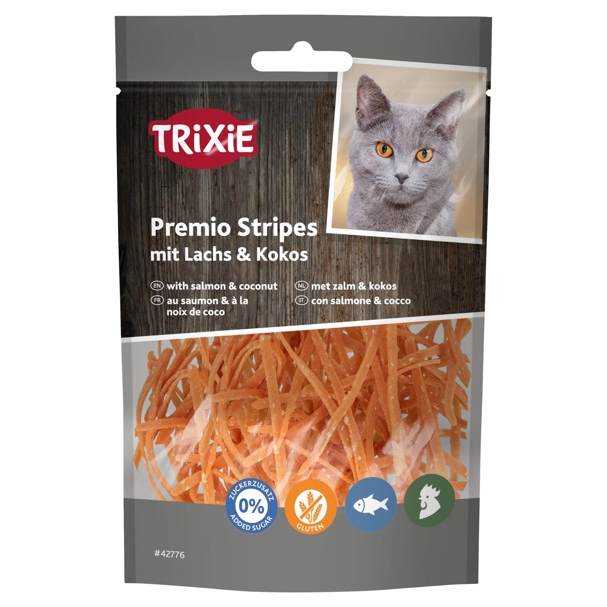 Trixie Premio Stripes Met Zalm En Kokos