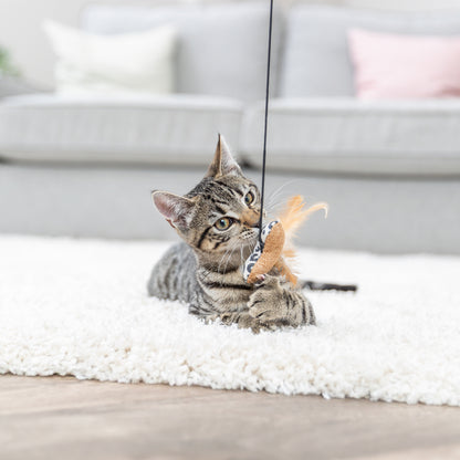 Trixie Kattenhengel Hart Hout / Katoen Met Kattenkruid / Catnip