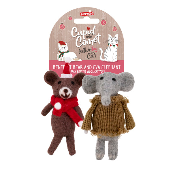 Cupid & Comet Benedict Beer En Eva Olifant Duo Wol