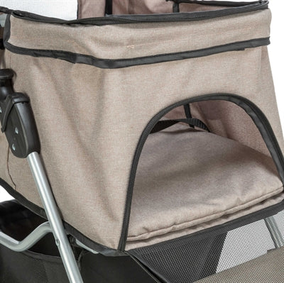 Trixie Hondenbuggy Maximaal 11 Kg Taupe 47X80X100 Cm