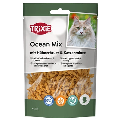 Trixie Ocean Mix Met Kippenborst En Catnip