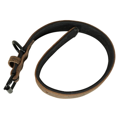 Zolux Expert Halsband Hond Premium Leer / Neopreen Bruin 50X2 Cm