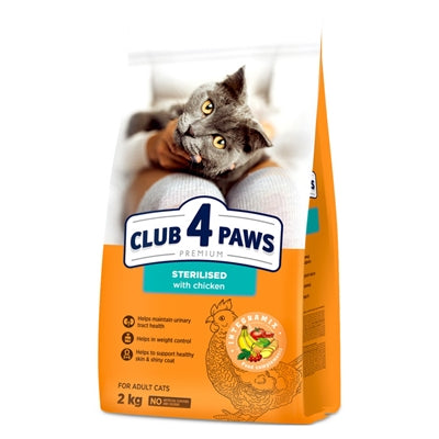 Club 4 Paws Premium Kat Adult Sterilised 2 Kg