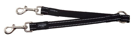 Rogz For Dogs Fanbelt Splitter Zwart