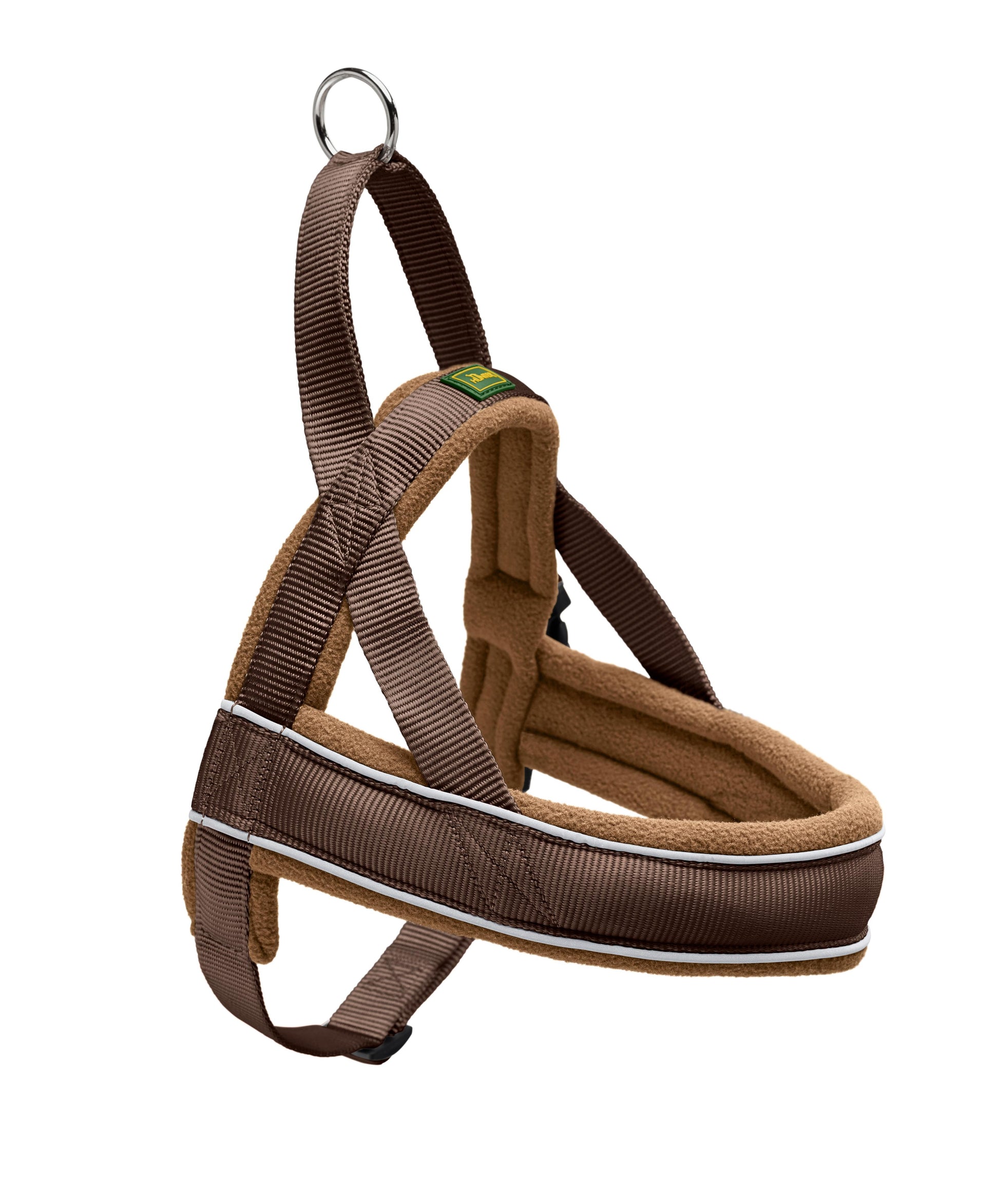 Hunter Harnas Norweger Racing Nylon Bruin / Cognac